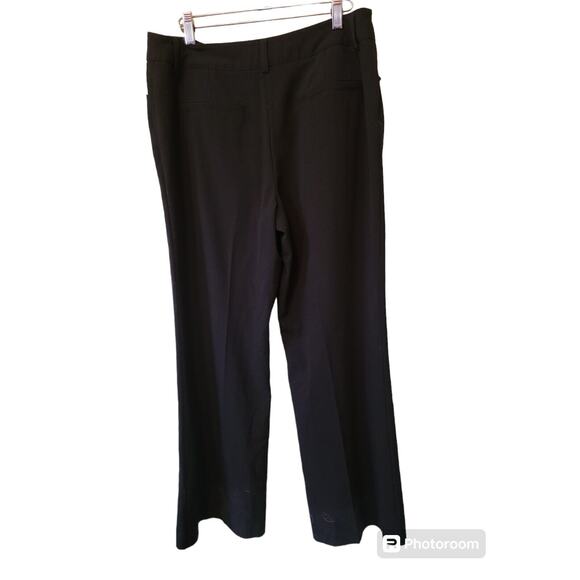 Chicos Black Dress Trousers Pants No Show Pockets Womens Slacks Sz Chico 1 Short - Picture 2 of 6